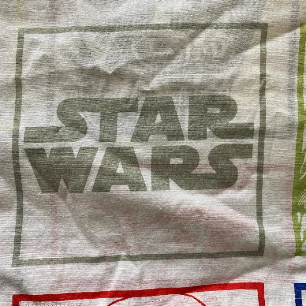 Vintage Star Wars Sheet